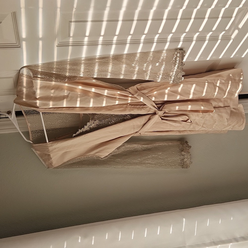 Lace Sleepwear gown and robe womens